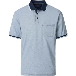 CasaModa Poloshirt blau XL