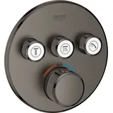 Grohe Grohtherm SmartControl Thermostat mit 3 Ventilen hard graphite gebürstet (29121AL0)