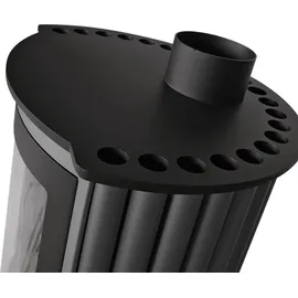 Masterflamme Piccolo I Stahl Grau