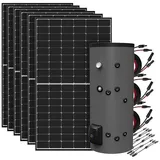 fothermo Solaranlage mit 30L Fothermo Hybrid-Boiler zur Warmwasseraufbereitung