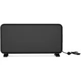 Blumfeldt Infrarotheizung 2000 W – Wandmontage & Standgerät, Graphen-Heizelement, App Touch-Steuerung, Thermostat, IP24, Überhitzungs- & Umkippschutz, für Räume bis 20 m2 Schwarz