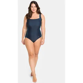 sheego Badeanzug Damen Blau 56 Cup F