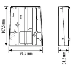 ESYLUX EM10025419 Befestigung Wei?