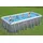 BESTWAY Steel Pro MAX Frame Pool Set 488 x 244 x 122 cm inkl. Sandfilteranlage