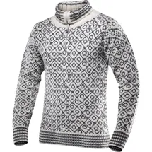 Devold of Norway Svalbard Wool Zip Neck Pullover Grau XL