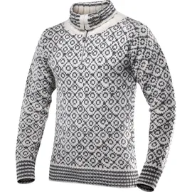 Devold of Norway Svalbard Wool Zip Neck Pullover Grau XL