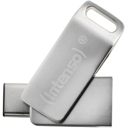 Intenso INTENSO USB 3.2 cMobile Line, 128 GB, silber USB-Stick