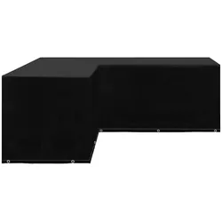 vidaXL Gartenmöbel-Abdeckung L-Form 12 Ösen 250x250x90 cm