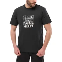 Millet Chammonix Logo Kurzarm-t-shirt - Black - S