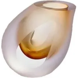Occhio Vase bernsteinfarben