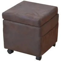 moebel-direkt-online Sitzwürfel Quater Holz 0 x 0 x 0 cm Braun