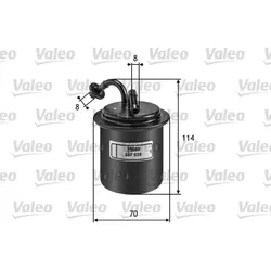 Kraftstofffilter VALEO 587039
