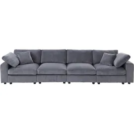 OTTO home Couch Cord 4-Sitzer Grau
