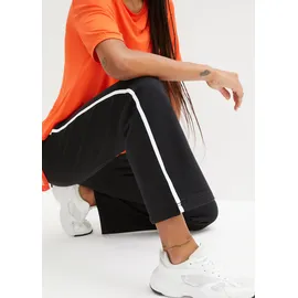 bonprix Sweathose Loose Fit Schwarz 3XL