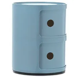 Kartell Componibili, Container 2-fächer, Hellblau