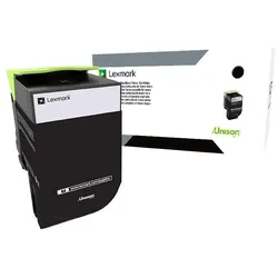 Lexmark Original Toner Standard Variante - CX510 schwarz 8000 Seiten (80C0X10)