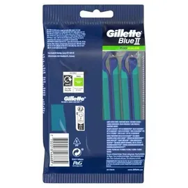 Gillette Blue II Plus Slalom Einwegrasierer 10er
