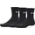 Under Armour Performance Cotton Crew Socken 3er Pack Black/White 42-47,5