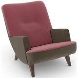 Max Winzer Max Winzer® Loungesessel »build-a-chair Borano«, rosa