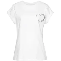 LASCANA T-Shirt Damen weiß Gr.44/46