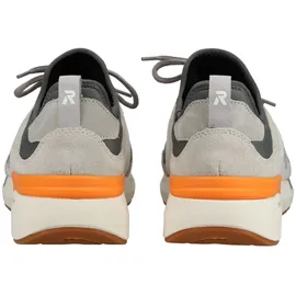 Rieker Slip-Ons Herren Grau/Weiß 43