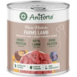 AniForte Nassfutter FarmsLamb Lamm 6 x 400 g 4,8 kg