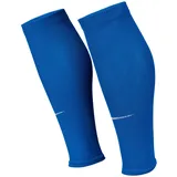 Nike Strike Fußball Sleeve-Stutzen Royal Blue/White L/XL