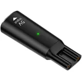 Panlouting USB-C Ladeadapter 5V | USB Typ-C Konverter mit LED Licht für Elektrorasierer | Kompatibel mit Philips OneBlade QP2724, QP2834, MG5910, MG7910, MG9510, MG9520