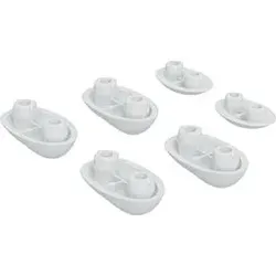 Geberit Set Ausgleichspuffer zu WC-Sitz 242973CG1 Deckel zu Geberit AquaClean 8/8000 plus