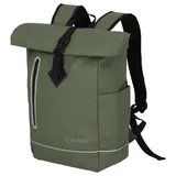 Travelite Rollup Rucksack Kurierrucksack Daypack wasserfest Plane olive - Grün