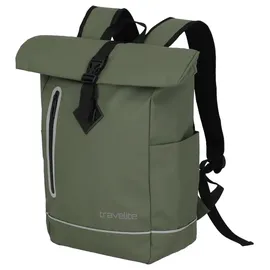 Travelite Rollup Rucksack Kurierrucksack Daypack wasserfest Plane olive - Grün