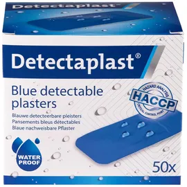 Detectaplast Pflaster Universal, 50 Strips, detektierbar, hypoallergen, 72 x 3,8cm