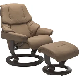 Stressless Reno Leder Microfaser 75 x 106 x 75 cm latte batick