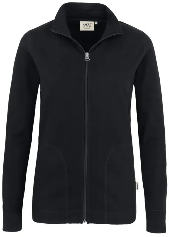 Hakro Damen Interlockjacke Damen 0227005008 schwarz 2XL