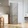 Cecotec Bolero CoolMarket Combi 250 Grey Glass D Kühl-Gefrierkombination (250 l, 1800 mm hoch, Grey Glass)
