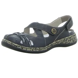 Rieker Slipper Damen Blau 39