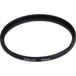 Dörr UV Filter DHG 55mm (55 mm, UV-Filter), Objektivfilter, Schwarz