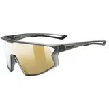 Uvex Skyryse Sportbrille - Smoke Gray Matt - Mirror Gold