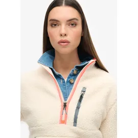 Superdry Fleecepullover Sweatshirt Beige 36