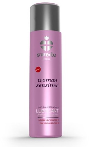 Gleitgel “Women sensitive”, wasserbasiert | Natürliche Wirkstoffe, langlebig, nicht klebrig Swede Gleitmittel 120 ml