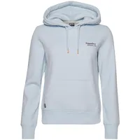 Superdry Essential Logo Kapuzenpullover - Winter Sky Blue - M