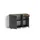 byLIVING Jakob 110 x 83,5 x 35,5 cm Old Wood (Altholz-Optik) / Anthrazit