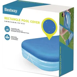 BESTWAY PE-Abdeckplane blau 340 x 230 cm