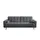 deinbett Schlafsofa mit Bettkasten Fjord ¦ grau ¦ Maße (cm): B: 226 H: 88 T: 90.0