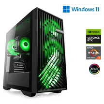 CSL Gaming-PC AMD Ryzen 7 7700 3,8 GHz 16 GB RAM 1000 GB SSD GeForce RTX 4060 Windows 11