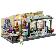 lumibricks Graffiti-Bushaltestelle, Konstruktionsspielzeug