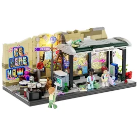 lumibricks Graffiti-Bushaltestelle, Konstruktionsspielzeug