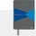 Leitz 46480035 Notizbuch A4, 90 Blätter blau, Grau