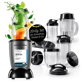 GOURMETmaxx Mr. Magic Power Pro Standmixer Zubehörset XL grau