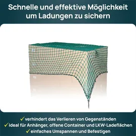 kerbl works Ladungssicherungsnetz 2,5 x 3 m